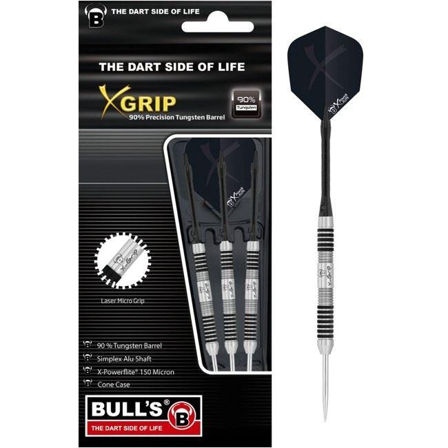 MS-Dartshop - Bull's X-Grip Steel Dart